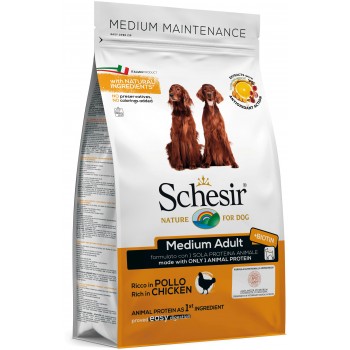 Schesir Nature Ração Cão Medium Adulto Frango 12kg 